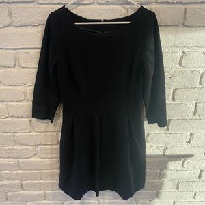 Classic Banana Republic Black Aline dress- size 12
